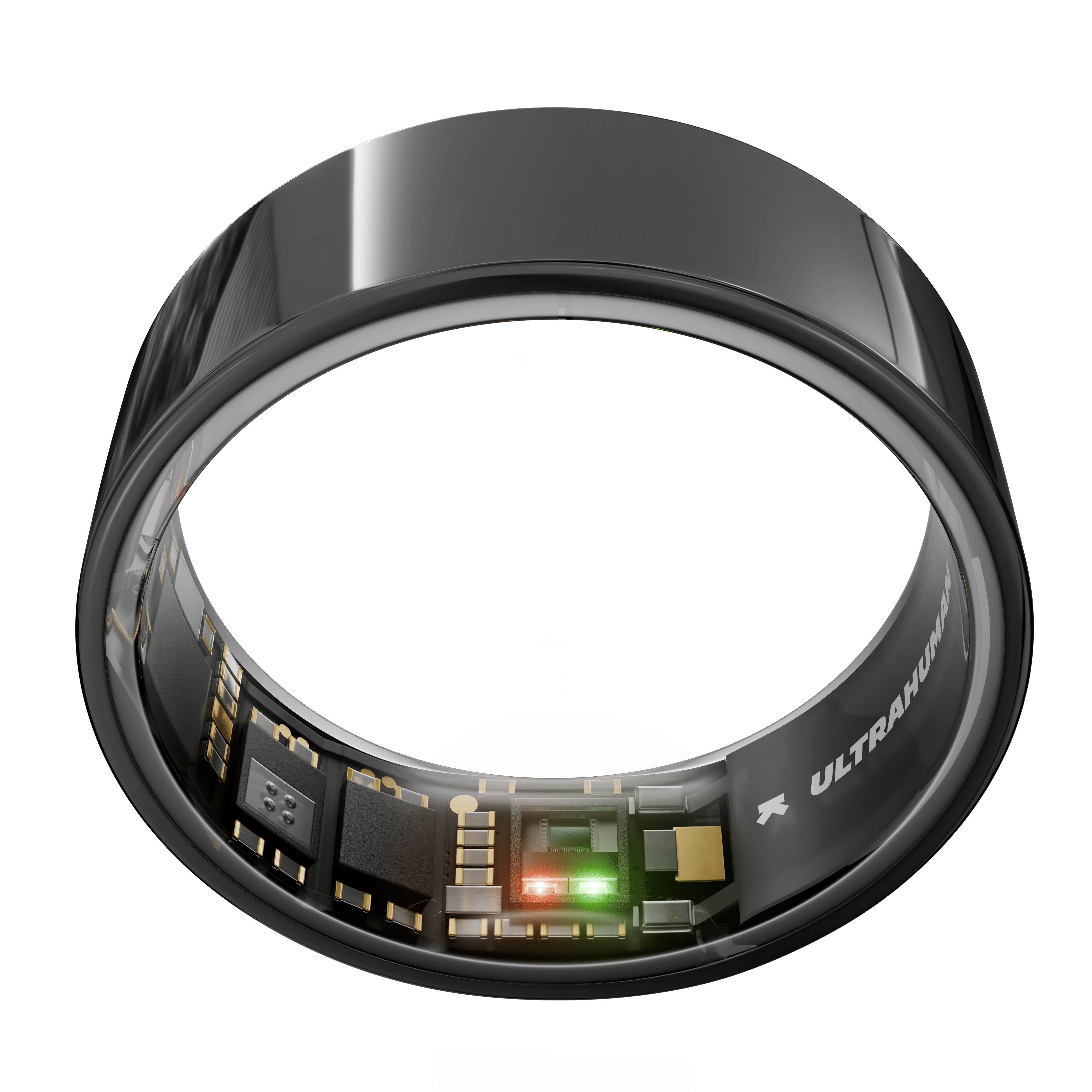 แหวนอัจฉริยะ ULTRAHUMAN RING AIR SIZE 11 สีดำเงา_1